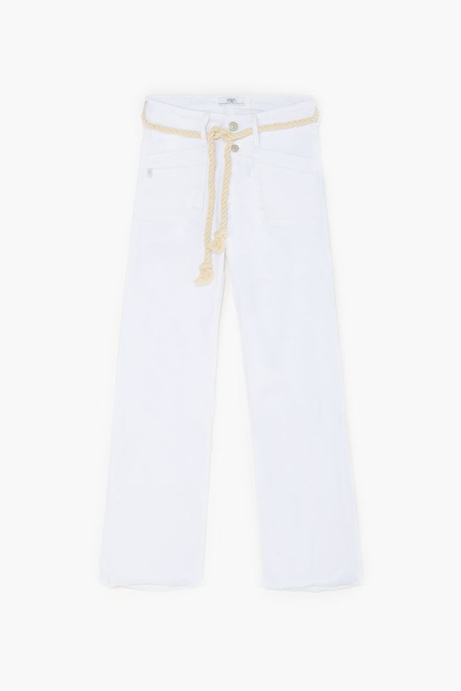 Pricilia high waist 7/8 jeans Weiß