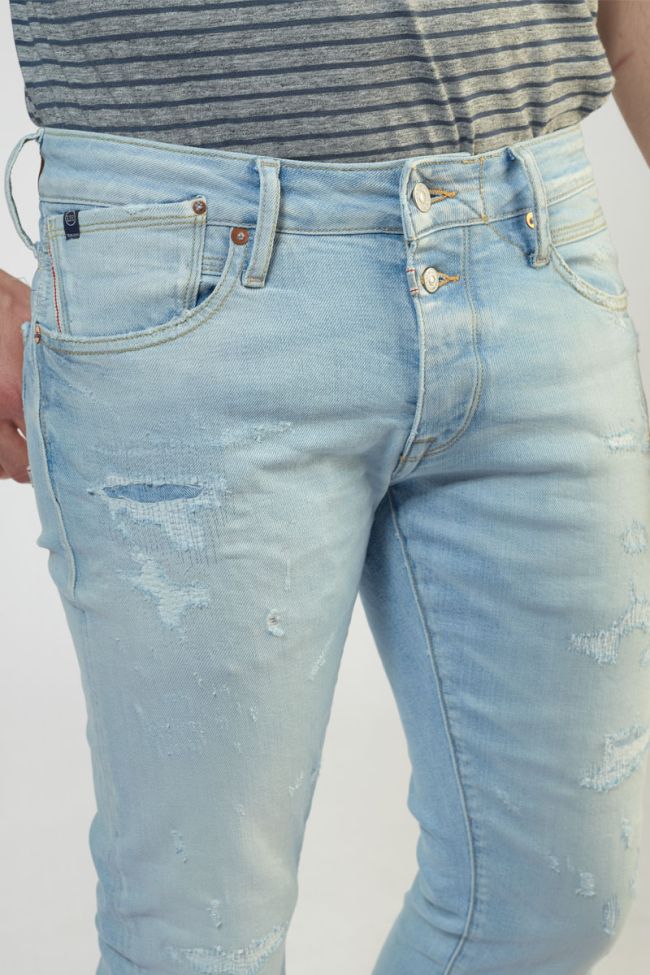 Calw 700/11 Slim jeans destroy vintage blau Nr.5