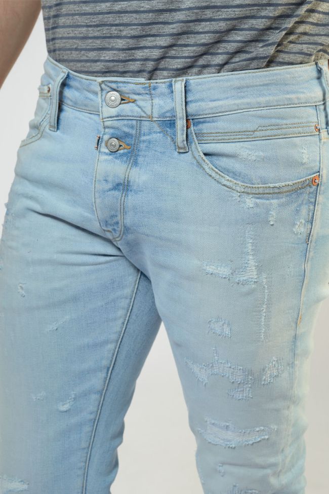 Calw 700/11 Slim jeans destroy vintage blau Nr.5
