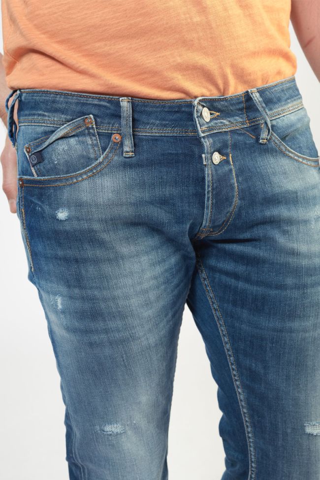 Garz 700/11 Slim jeans destroy blau Nr.3