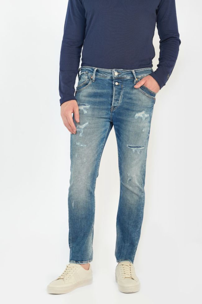 Nagold 900/16 Tapered jeans destroy vintage blau Nr.3