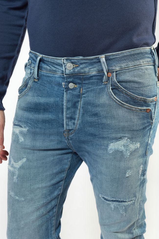 Nagold 900/16 Tapered jeans destroy vintage blau Nr.3