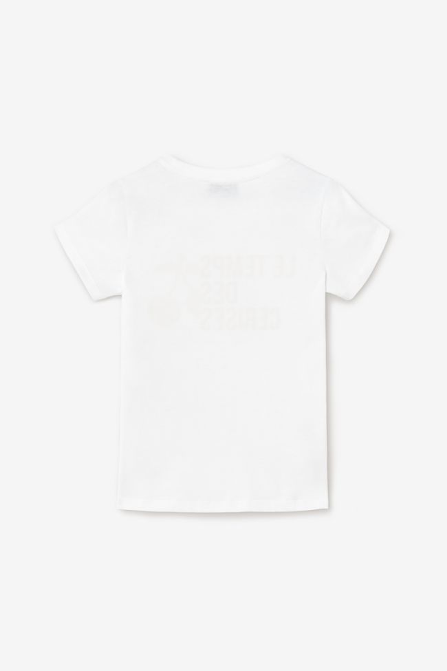 T-Shirt Nastiagi in ecru mit Druck