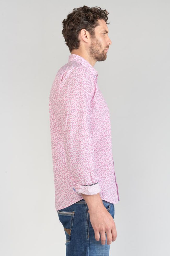 Hemd Brotel rosa mit Blumenmuster