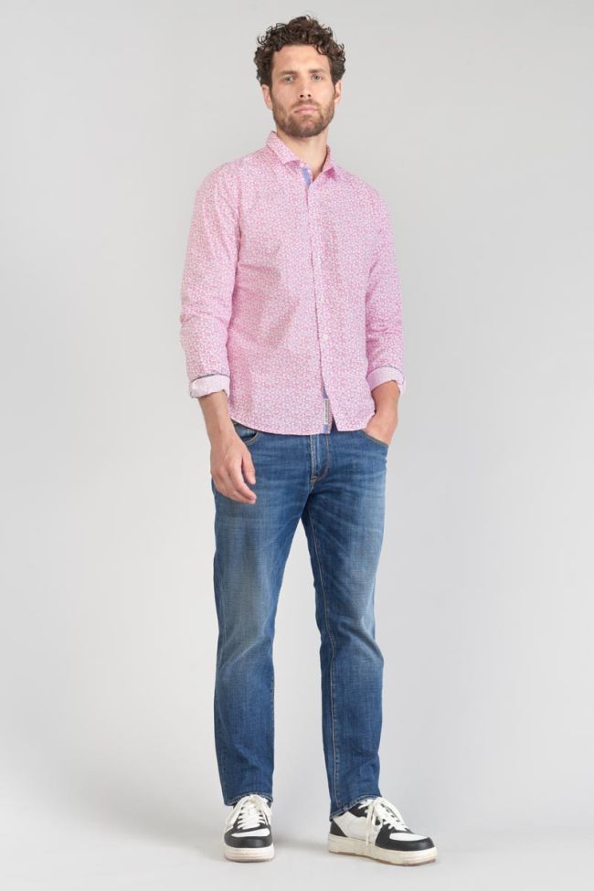 Hemd Brotel rosa mit Blumenmuster