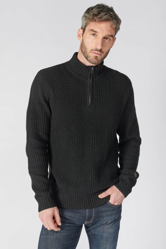 Pullover Krest in schwarz