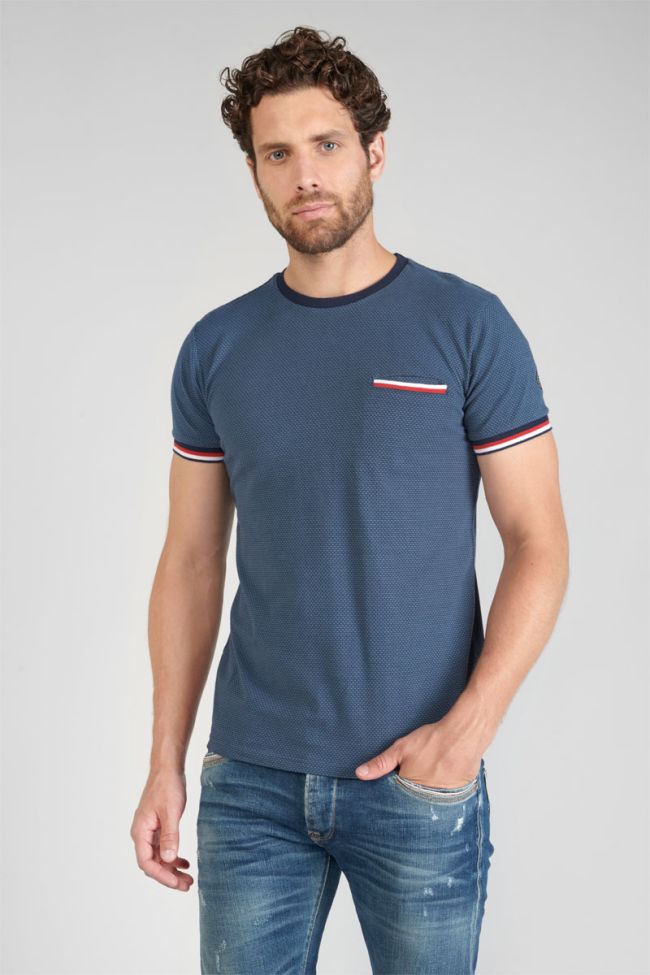 T-shirt Midal in blau