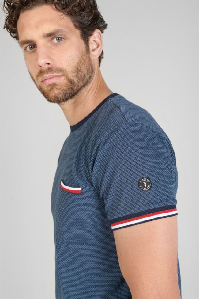 T-shirt Midal in blau