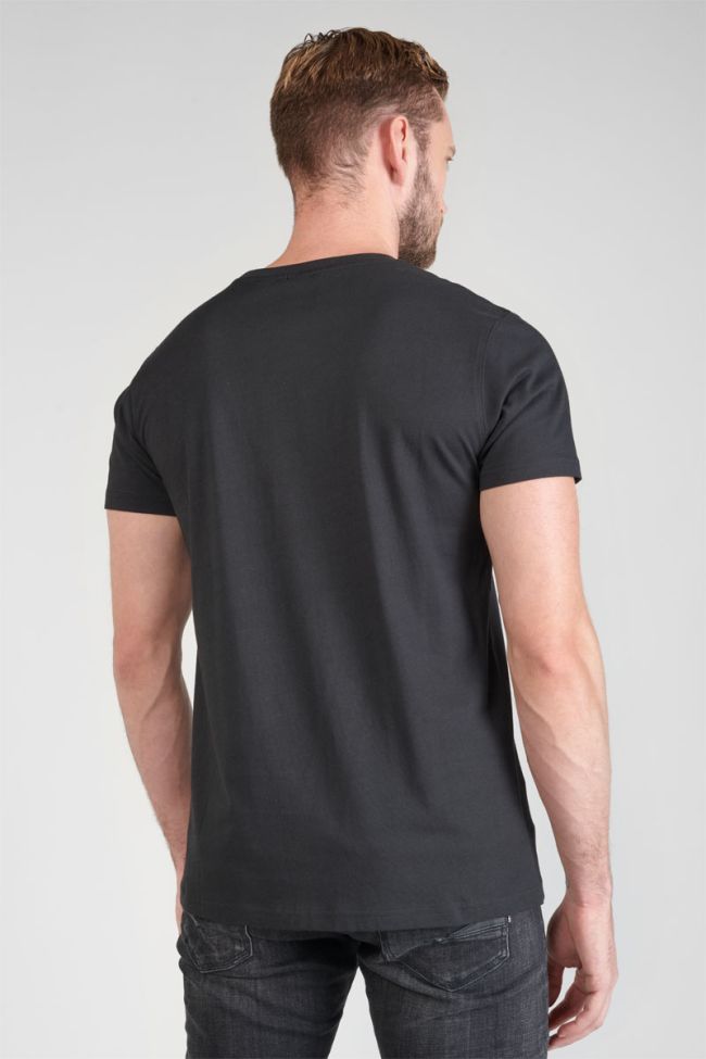 T-shirt Velk in schwarz