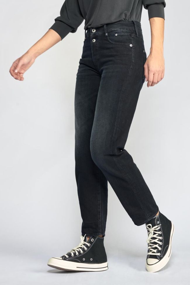 Basic 400/18 mom high waist 7/8 jeans blau-schwarz Nr.1