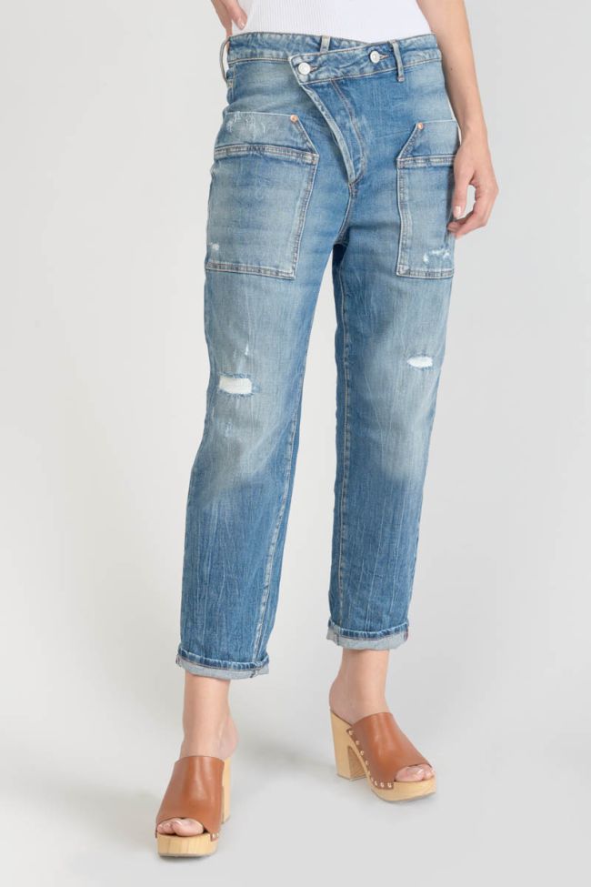  Cosy Pocket 7/8 jeans destroy vintage blau Nr.4