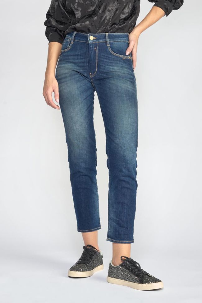 Fuzzy pulp slim high waist 7/8 jeans vintage blau Nr.2