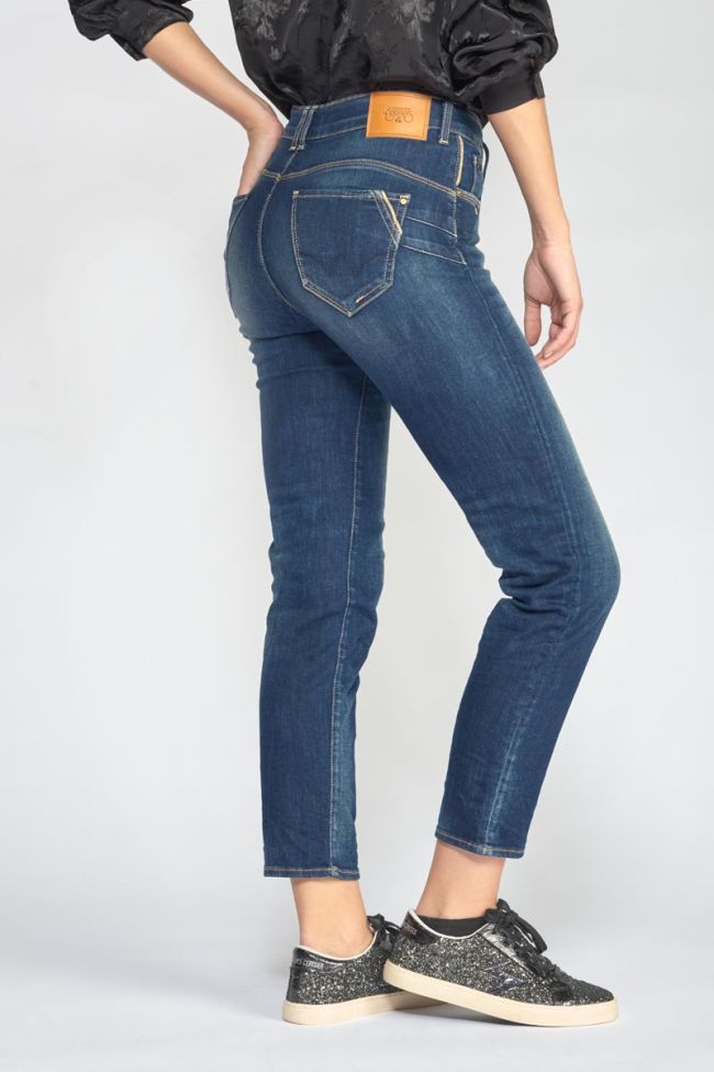 Fuzzy pulp slim high waist 7/8 jeans vintage blau Nr.2
