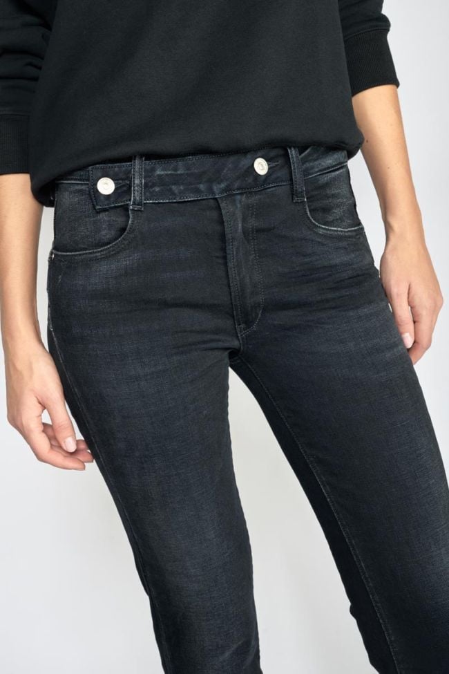 Penny pulp slim high waist jeans blau-schwarz Nr.1