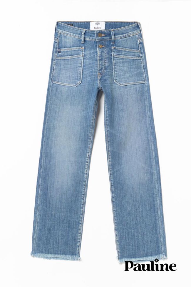 COLLAB @PAULINETRRS Pablo high waist 7/8 jeans blau Nr.4