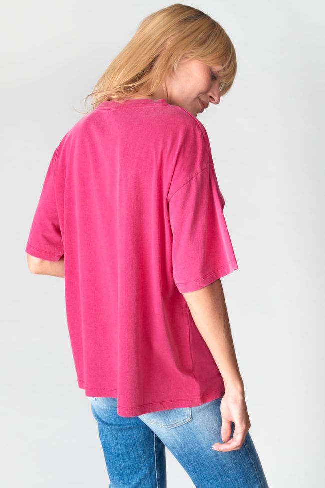 T-shirt Cassio in rosa