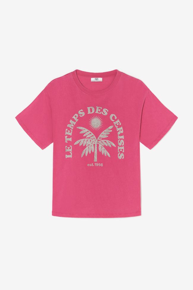 T-shirt Cassio in rosa