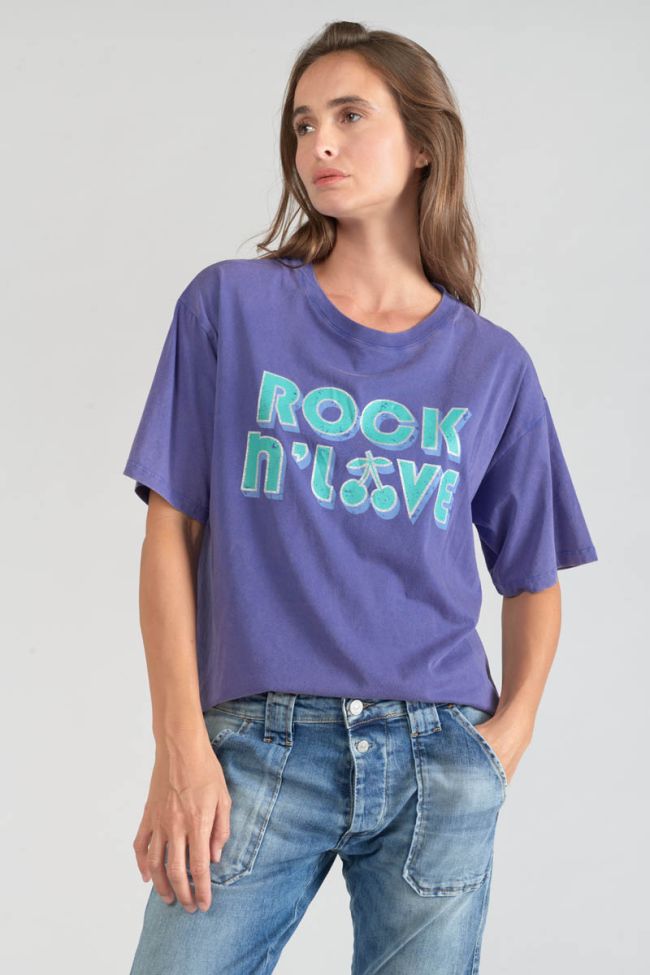 T-Shirt Cassio in lila