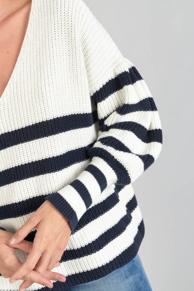Pullover Chrys im Marinelook