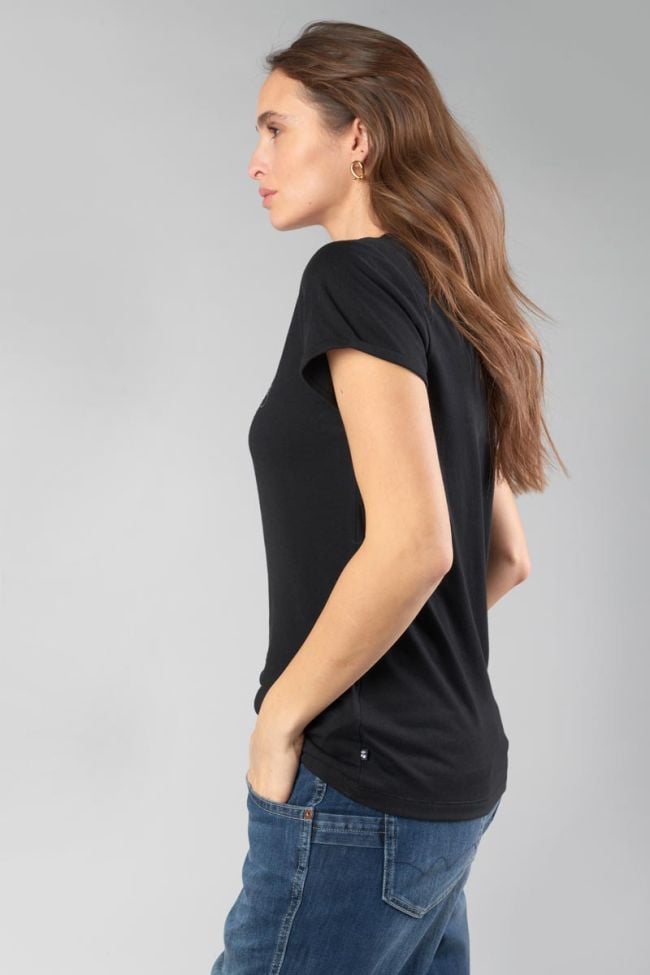 T-shirt Smallvtr in schwarz