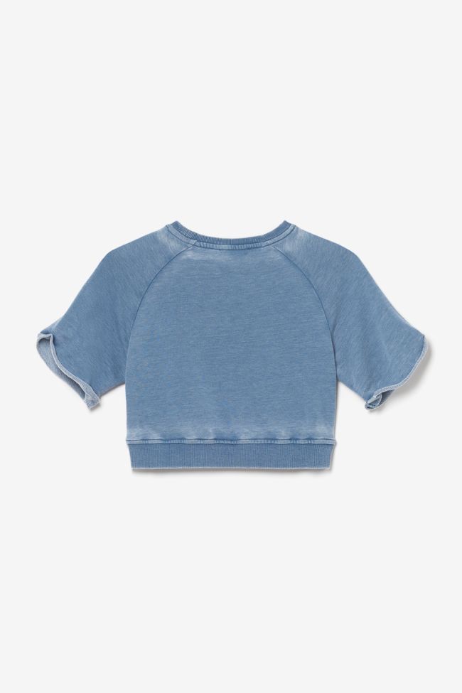 Kurzes Sweatshirt Daminagi blau