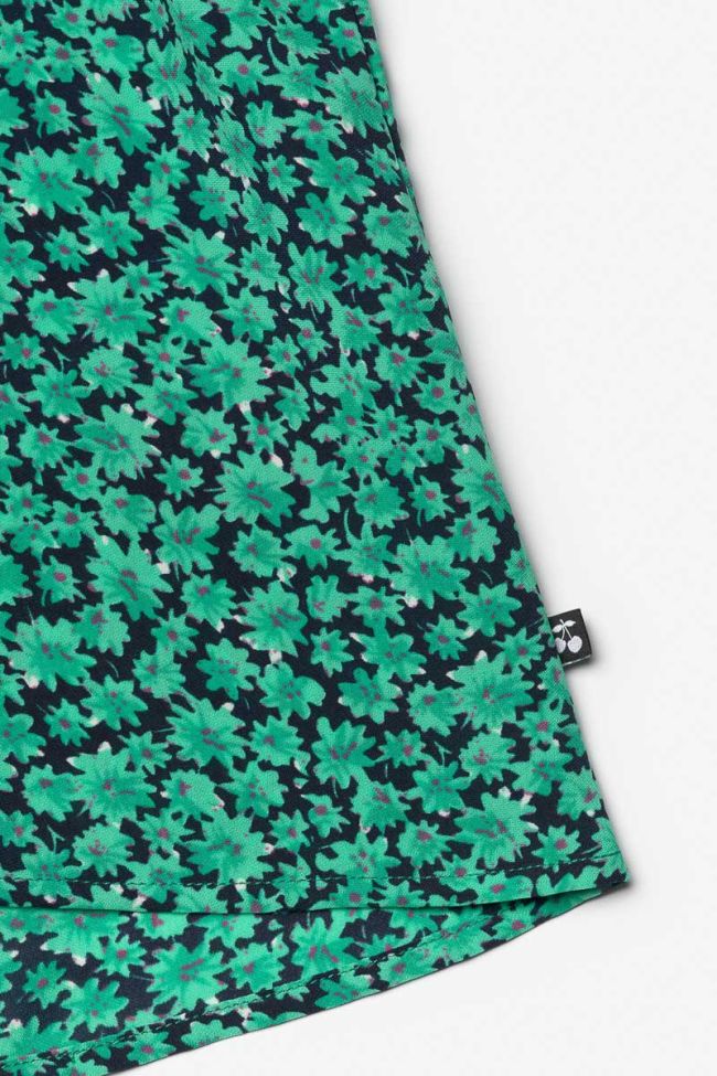 Top Safiyagi mit grünem Muster