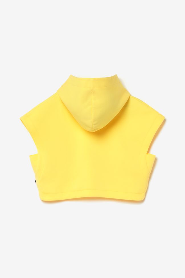 Kurzes Sweatshirt Shergi in gelb