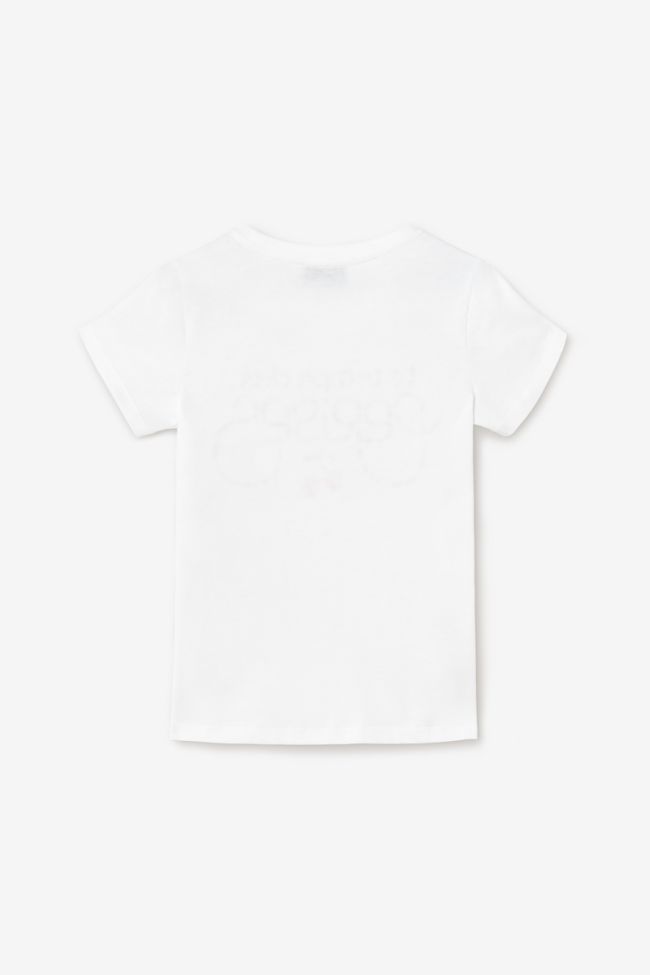 T-Shirt Wandagi in weiß bedruckt