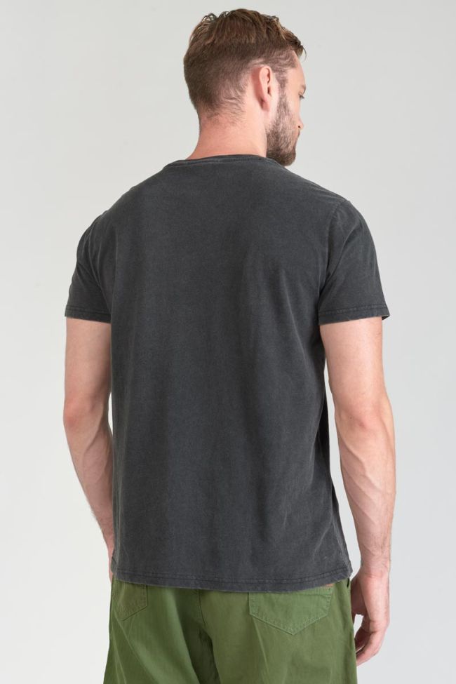 T-Shirt Gabrent in verwaschenem Grau mit Druck