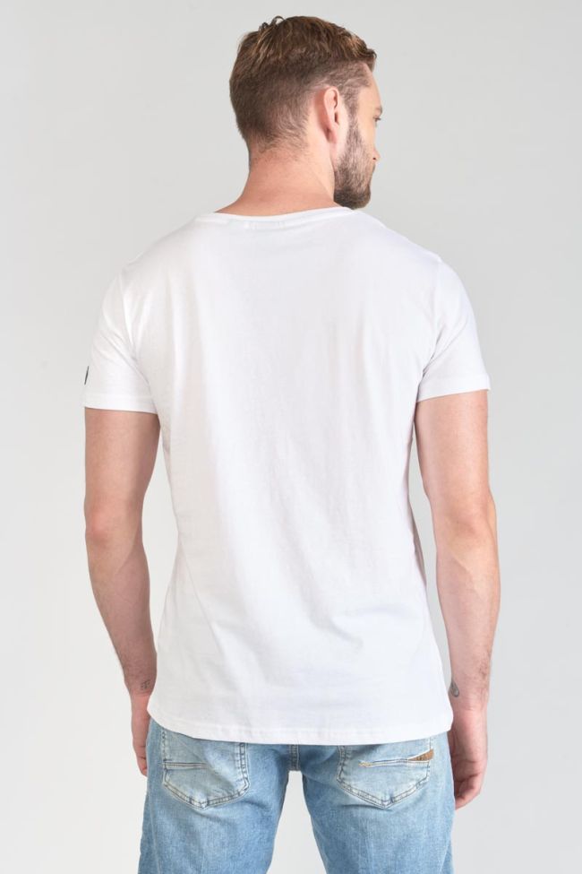 T-Shirt Gan in weiß mit Druck