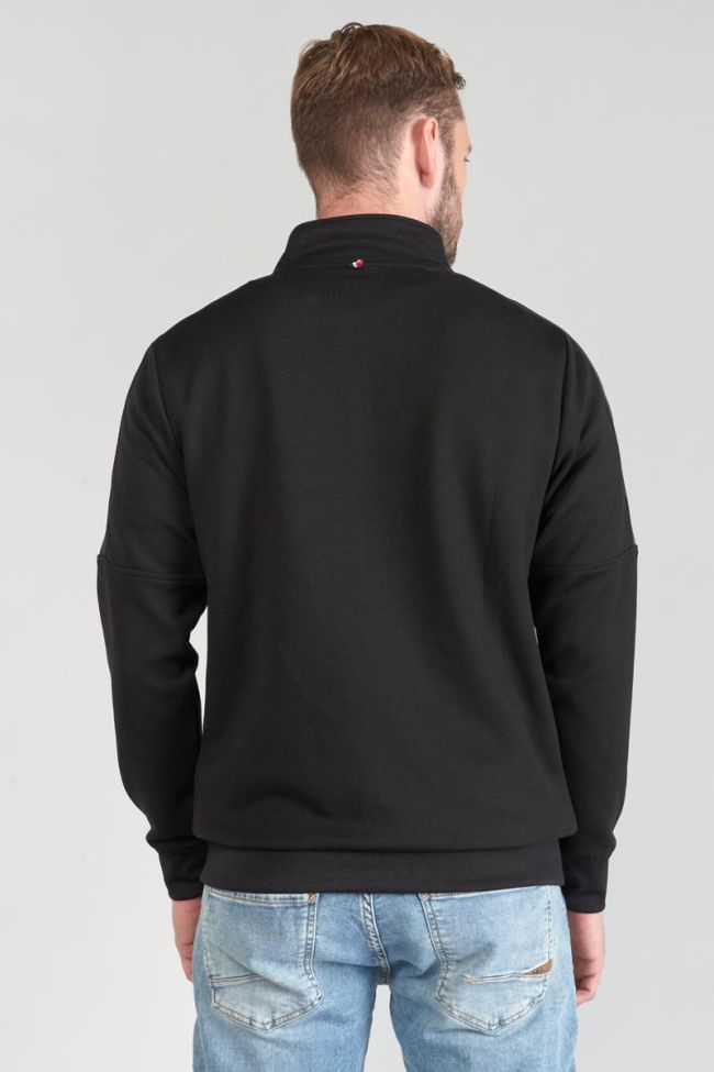 Sweatshirt Gimo mit Reißverschluss in schwarz