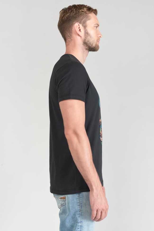 T-Shirt Gregor schwarz mit Druck