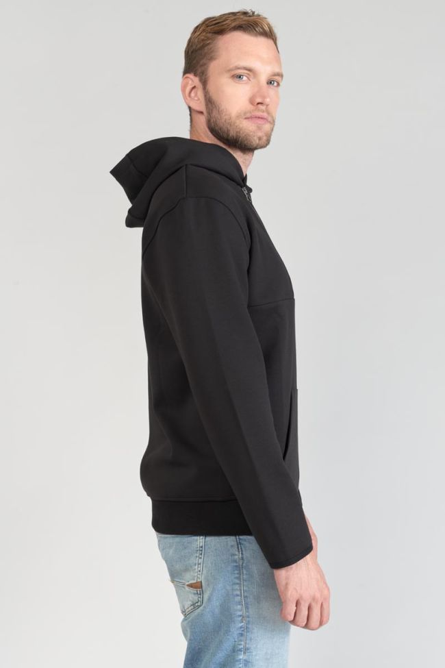 Sweatshirt Provis mit Kapuze in schwarz