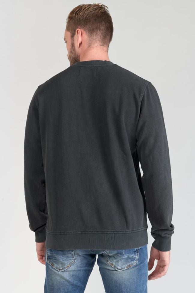 Sweatshirt Tubur in verwaschenem Schwarz