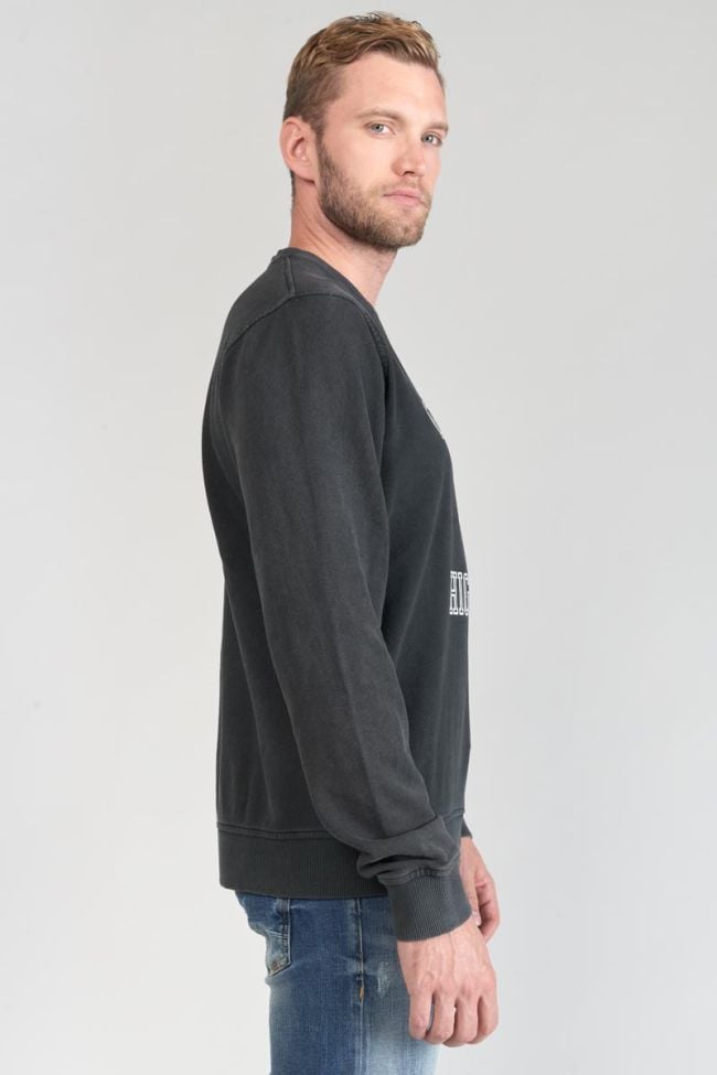 Sweatshirt Tubur in verwaschenem Schwarz