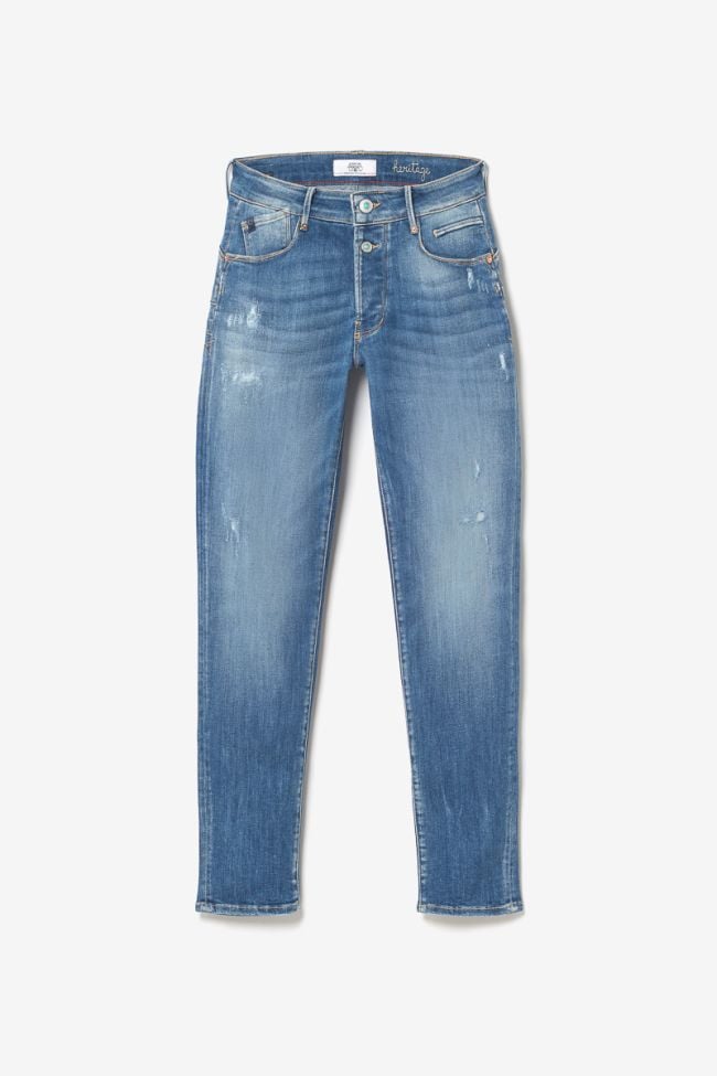 Anil pulp slim high waist 7/8 jeans destroy blau Nr.3