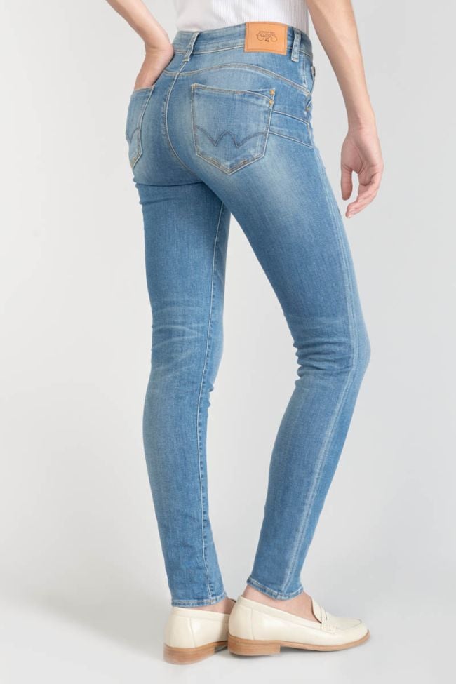 Houp pulp slim high waist jeans blau Nr.3