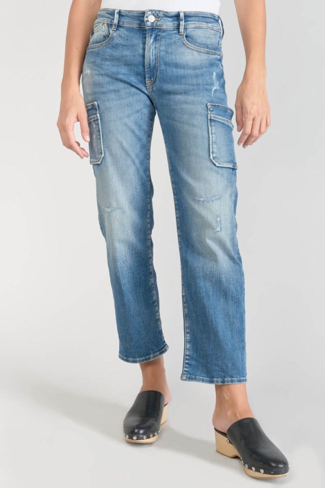 Precieux high waist 7/8 jeans destroy blau Nr.3