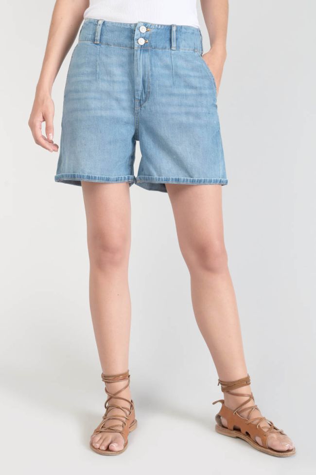 Shorts Sydney aus hellblauem Jeansstoff