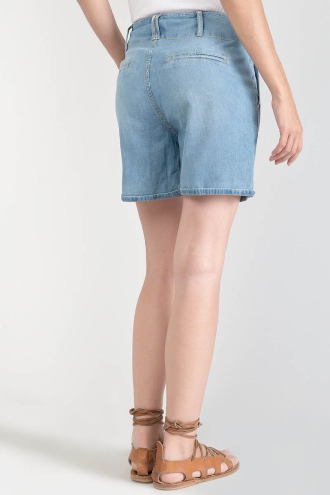 Shorts Sydney aus hellblauem Jeansstoff