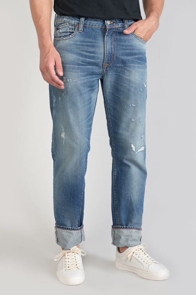 Vintage 700/20 regular jeans destroy vintage blau Nr.3