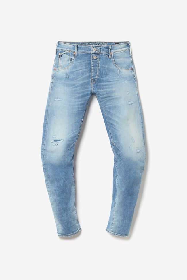 Alost 900/03 tapered twisted jeans destroy blau Nr.4