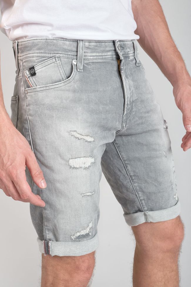 Bermuda-Shorts Jogg Oc grau verwaschen destroyed
