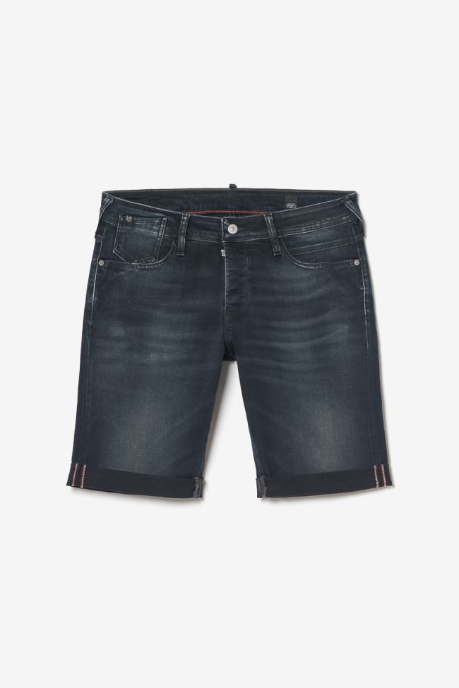 Bermuda Shorts Laredo aus blau-schwarzem Jeansstoff
