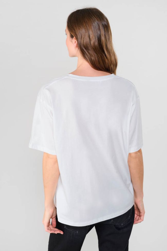 T-shirt Auldi in weiß