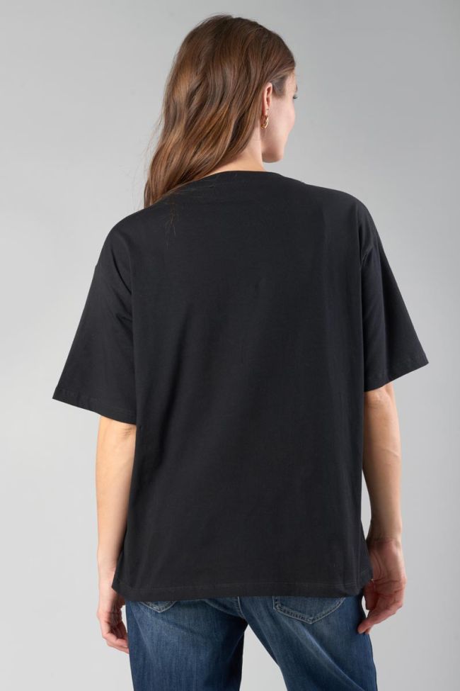 T-shirt Oraya in schwarz