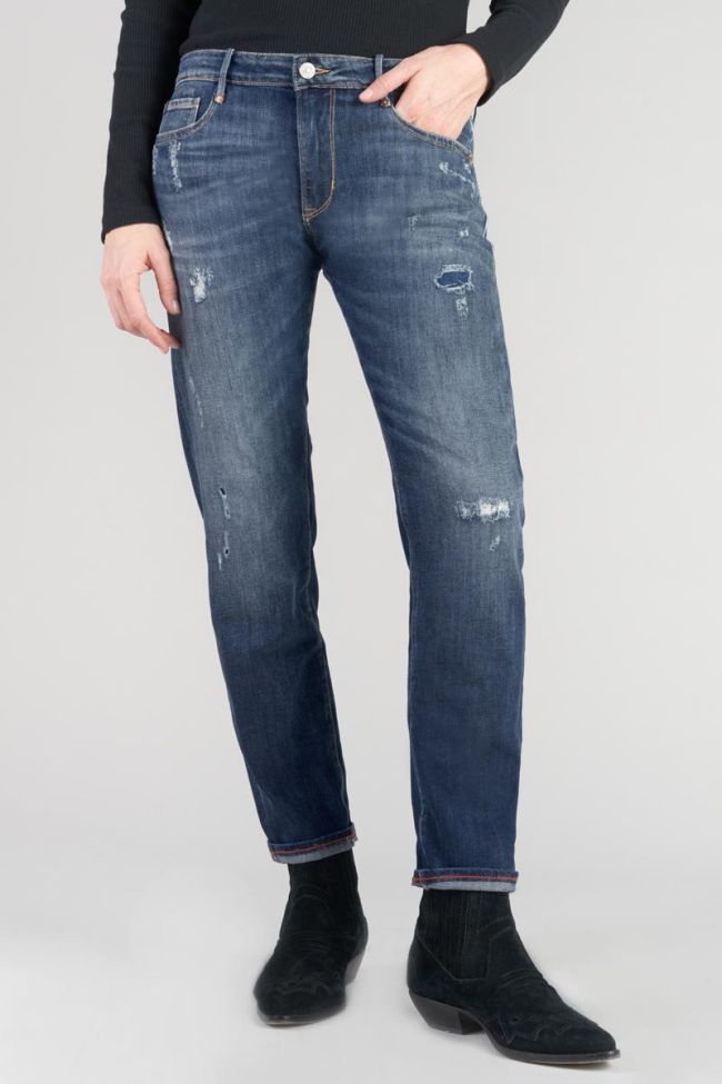 Jeans 200/43 boyfit Sea destroy blau Nr.2