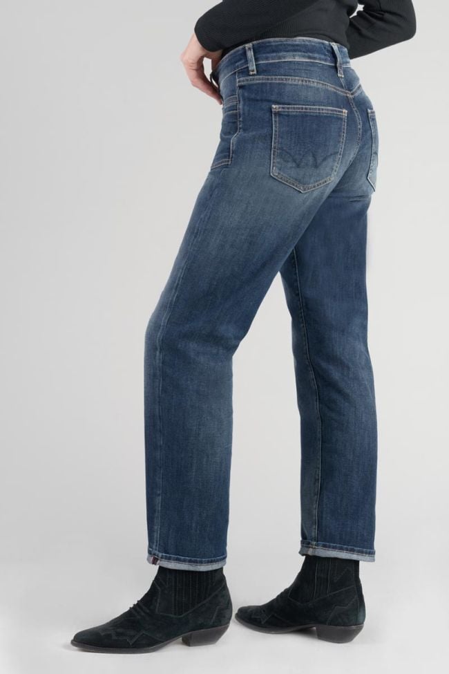 Fafa 400/18 mom high waist 7/8 jeans destroy blau Nr.3
