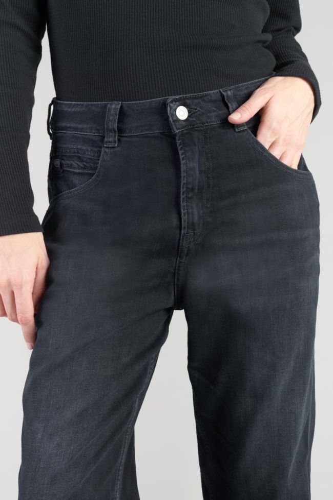 Basic 400/60 girlfriend high waist jeans blau-schwarz Nr.1