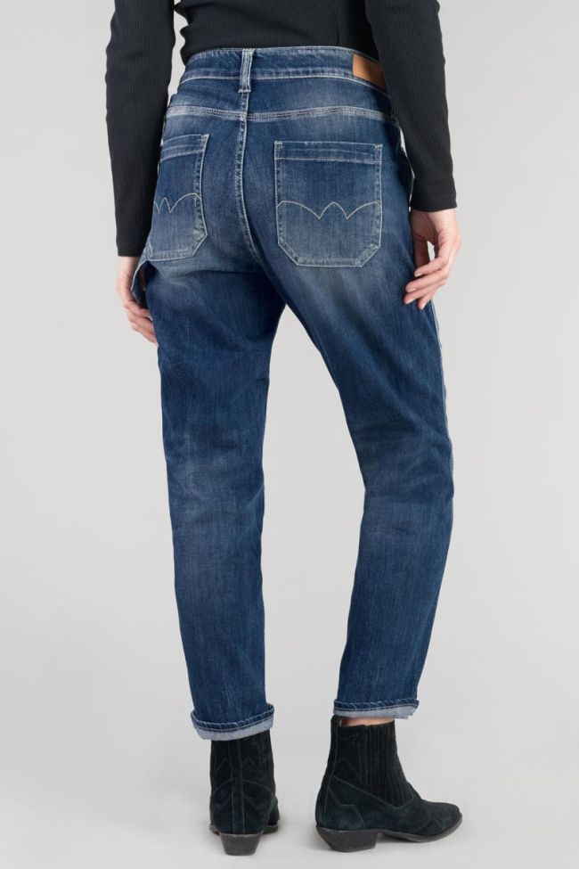 Union 400/60 girlfriend high waist  jeans destroy blau Nr.3